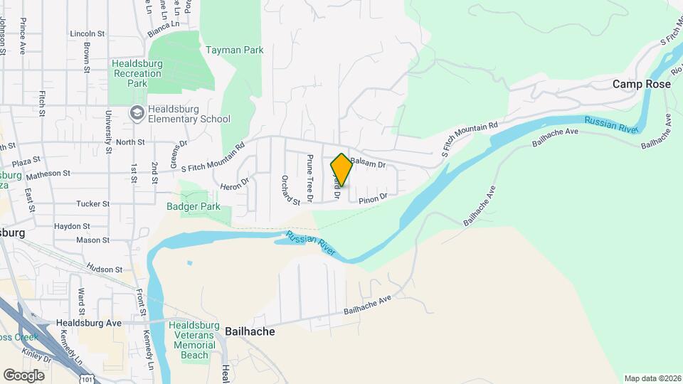 220 Vineyard Dr Map and Location Details