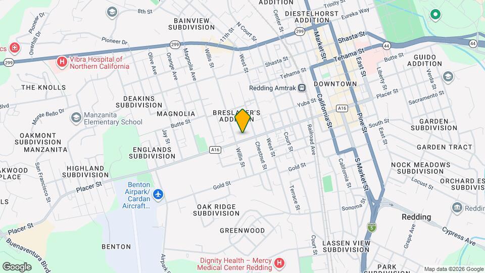 2046-2048 Placer St Map and Location Details