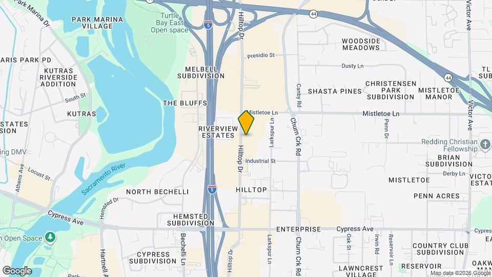 2141 Hilltop Dr Map and Location Details