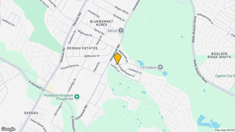 2233 Forgetmenot Ln Map and Location Details