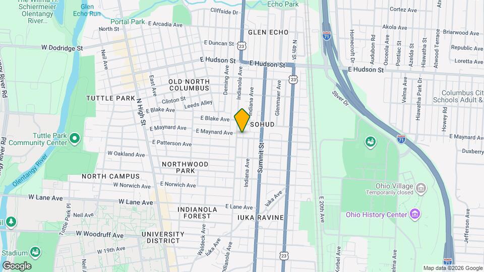 294 Wyandotte Ave Map and Location Details