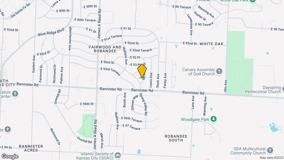 9410 McKinley St Map and Location Details