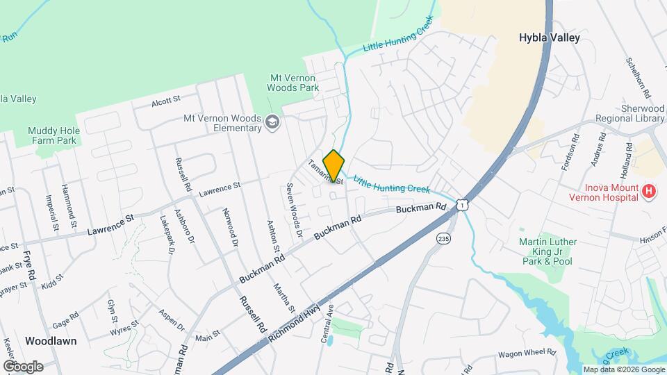 3944 Woodhue Pl Map and Location Details