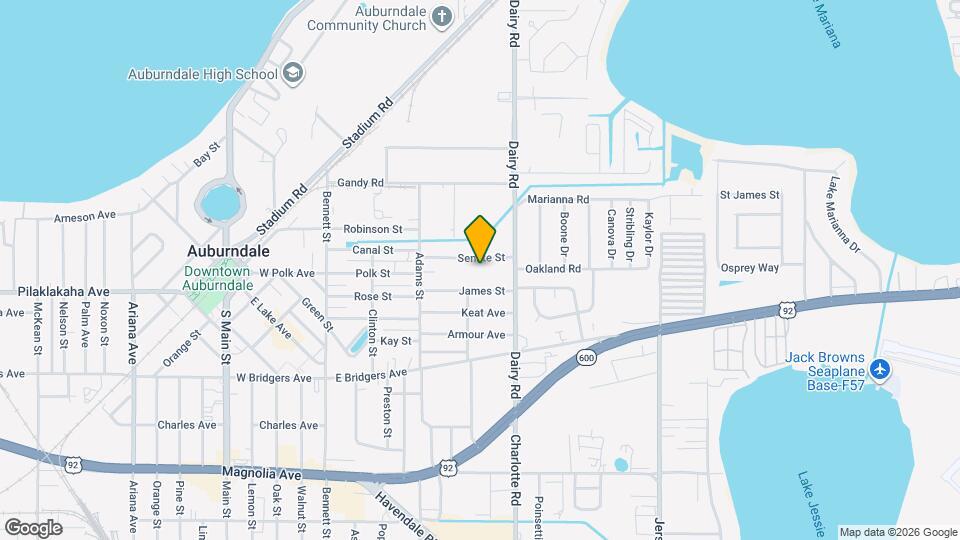 412 1/2 Senate St Map and Location Details