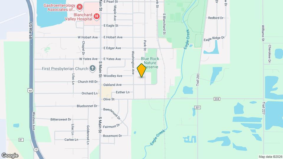 2416 Park St, Unit C Map and Location Details