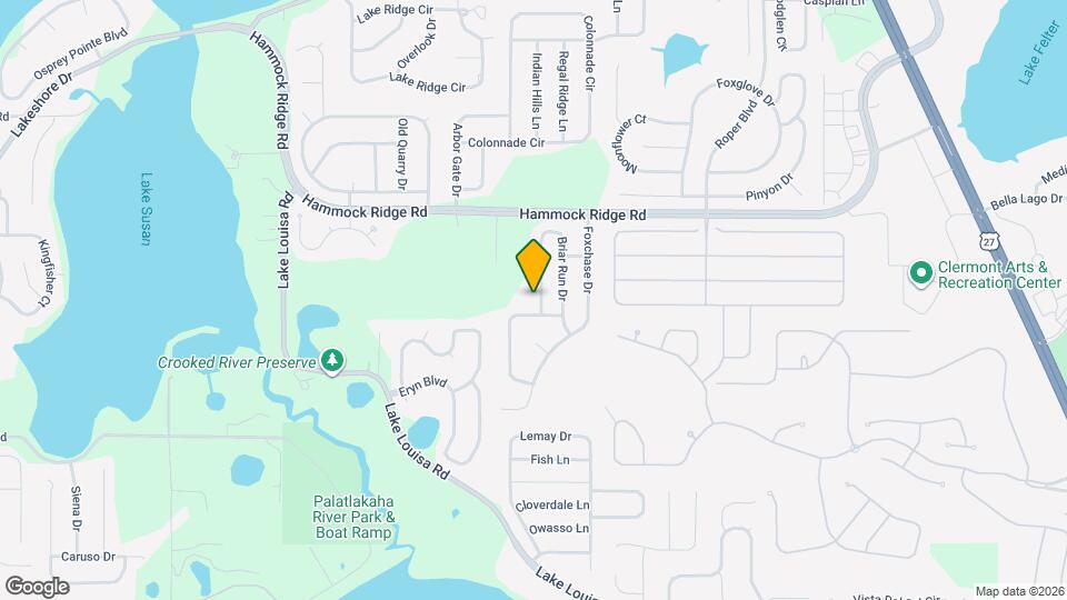 3736 Briar Run Dr Map and Location Details