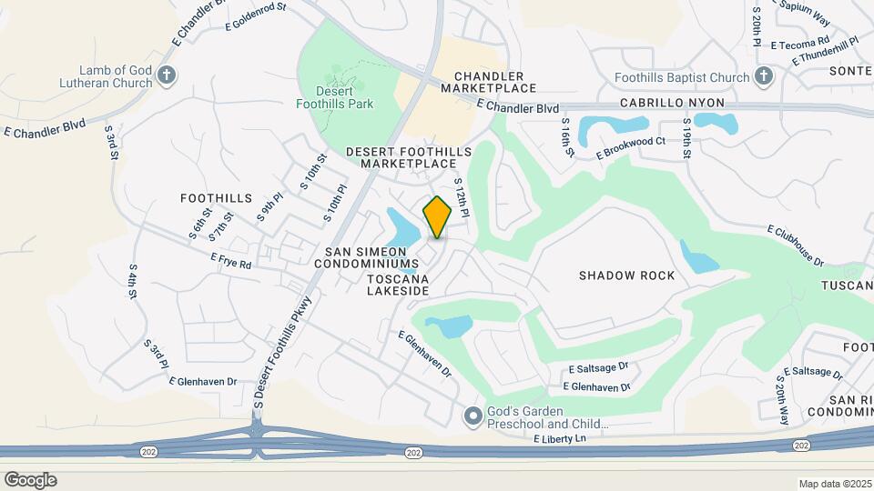 1144 E Wildwood Dr Mapa y Detalles de la Ubicación