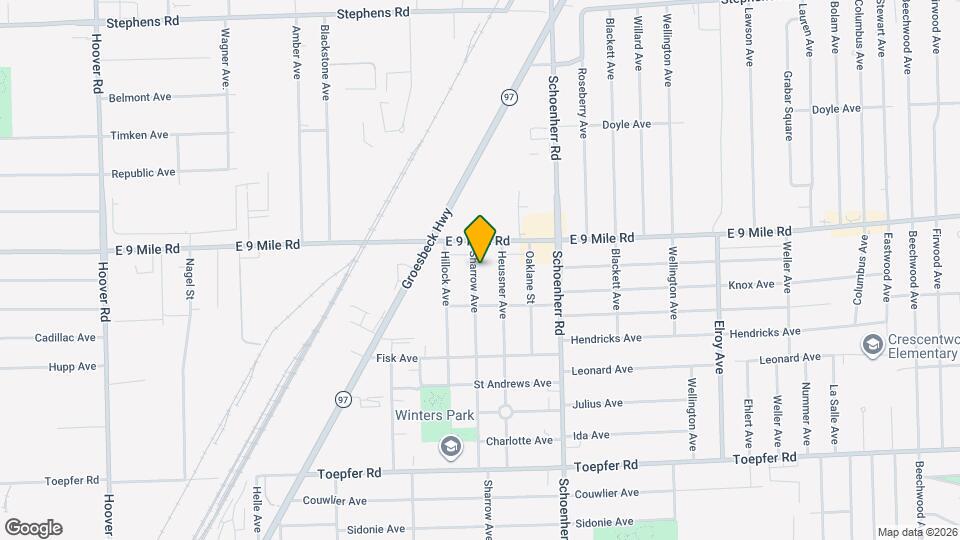 22852 Sharrow Ave Map and Location Details