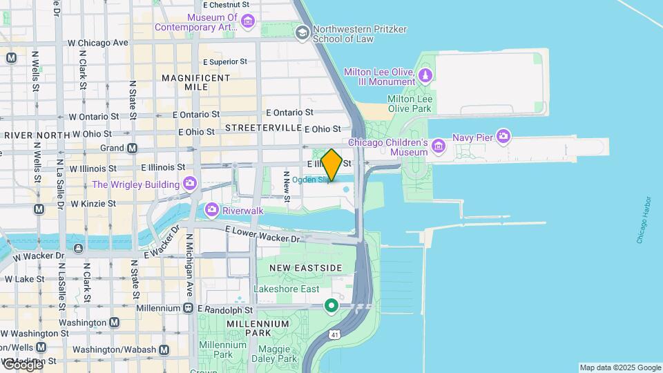 436 E North Water St, Unit 6204 Map and Location Details