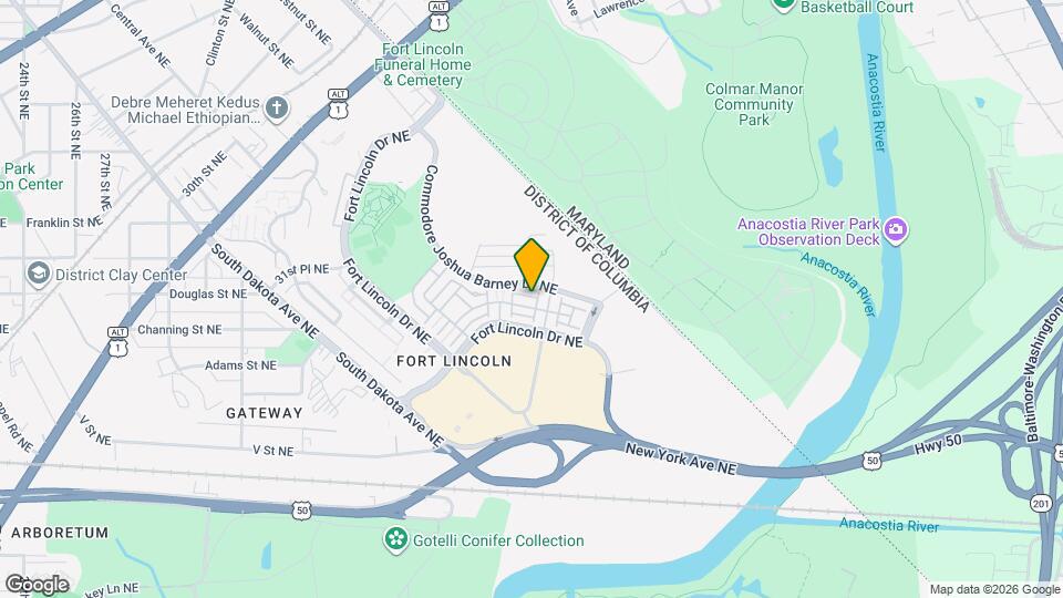 3718 Hansberry Ct NE Map and Location Details