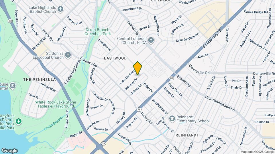 10135 Kilarney Dr Map and Location Details