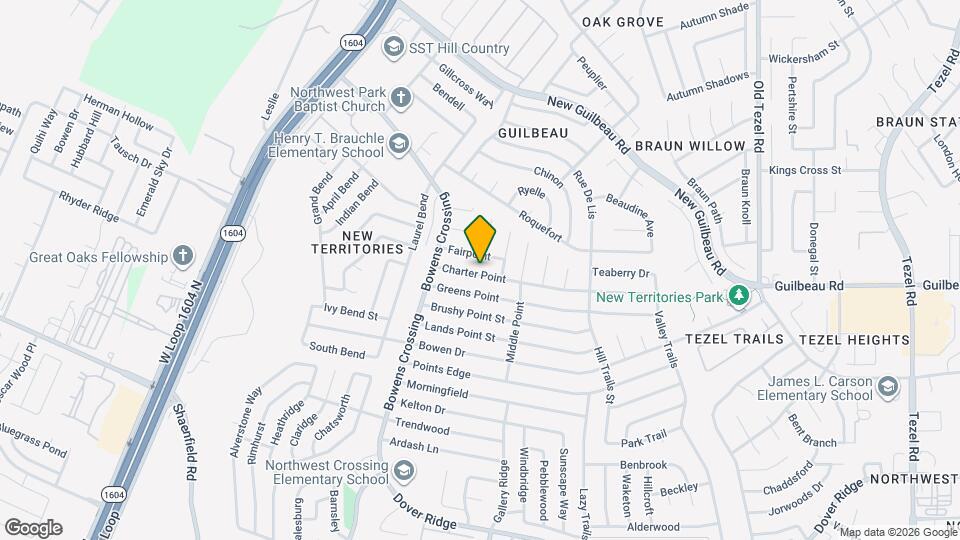 9439 Charter Point Map and Location Details