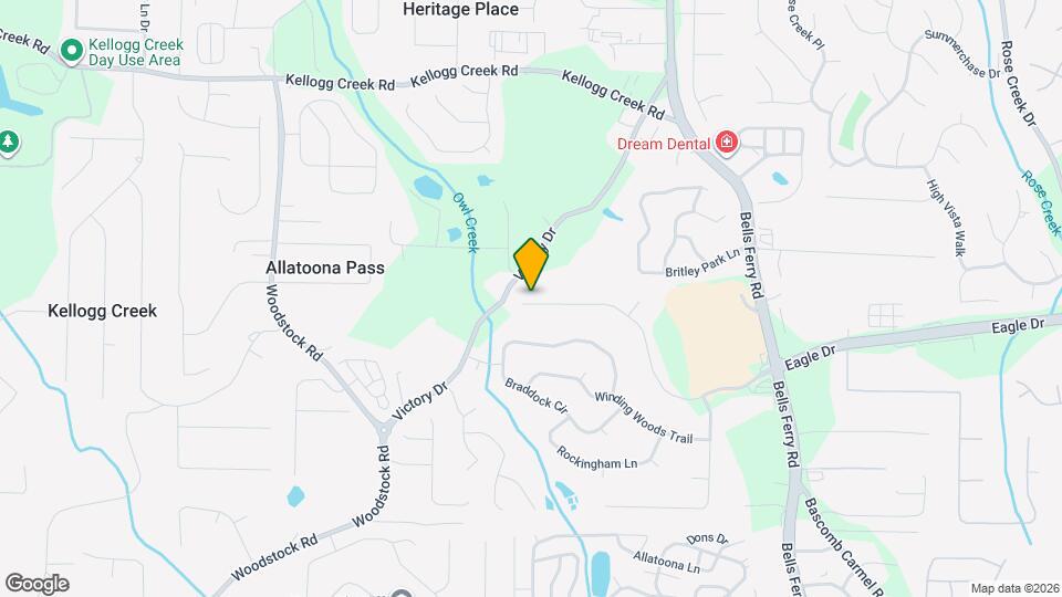 1607 Eagle Dr Map and Location Details