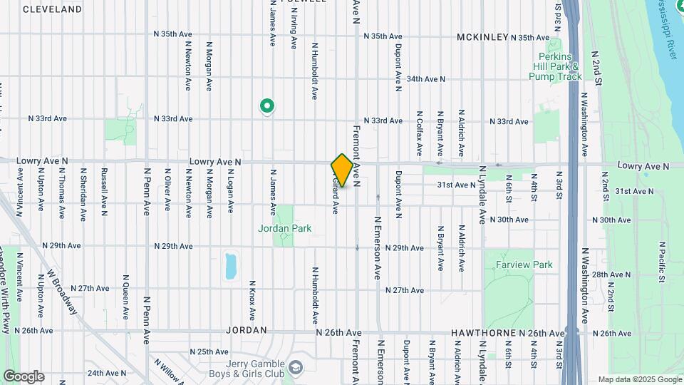 3014 N Girard Ave Map and Location Details