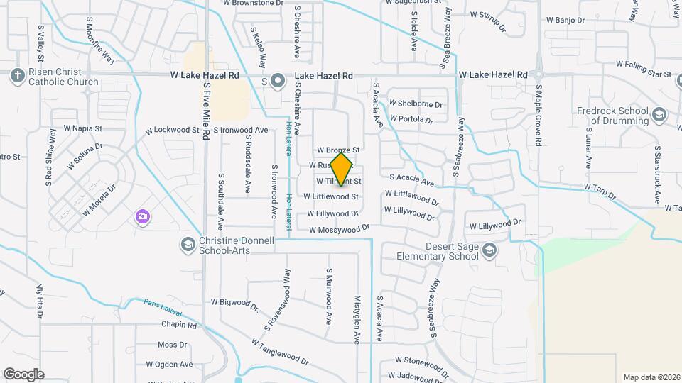 9944 W Littlewood St Map and Location Details