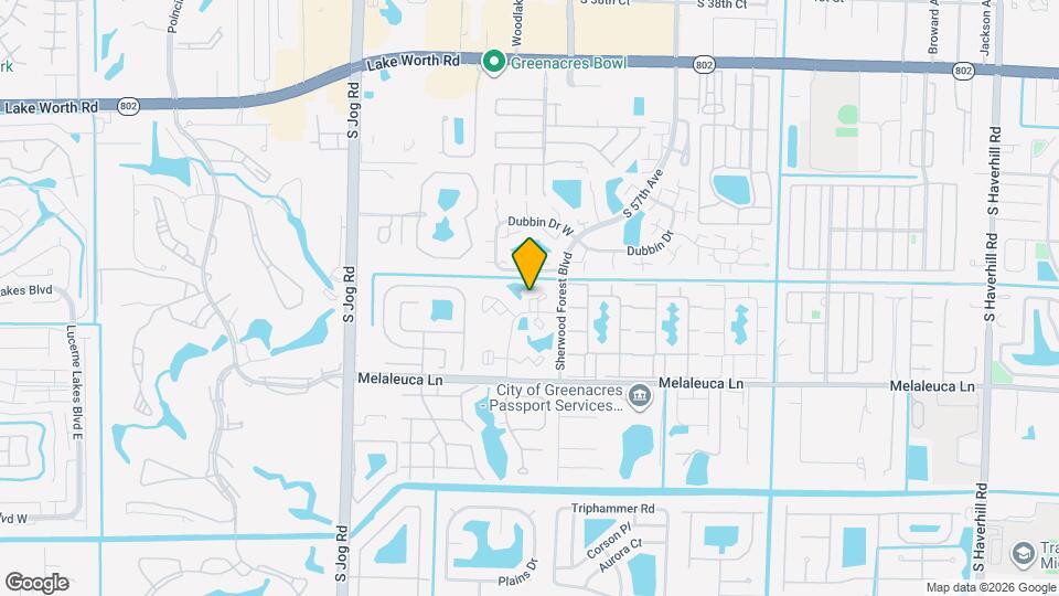 4141 Oak Terrace Dr Map and Location Details