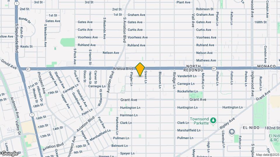 1914 Vanderbilt Ln Mapa y Detalles de la Ubicación