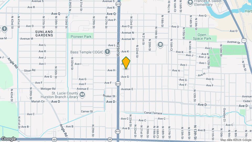 812 N 24th St Map and Location Details