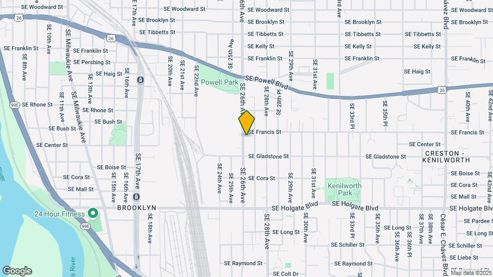 3920-2936 SE 26th Ave Map and Location Details