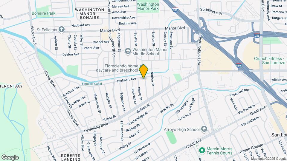 15309 Andover St Map and Location Details