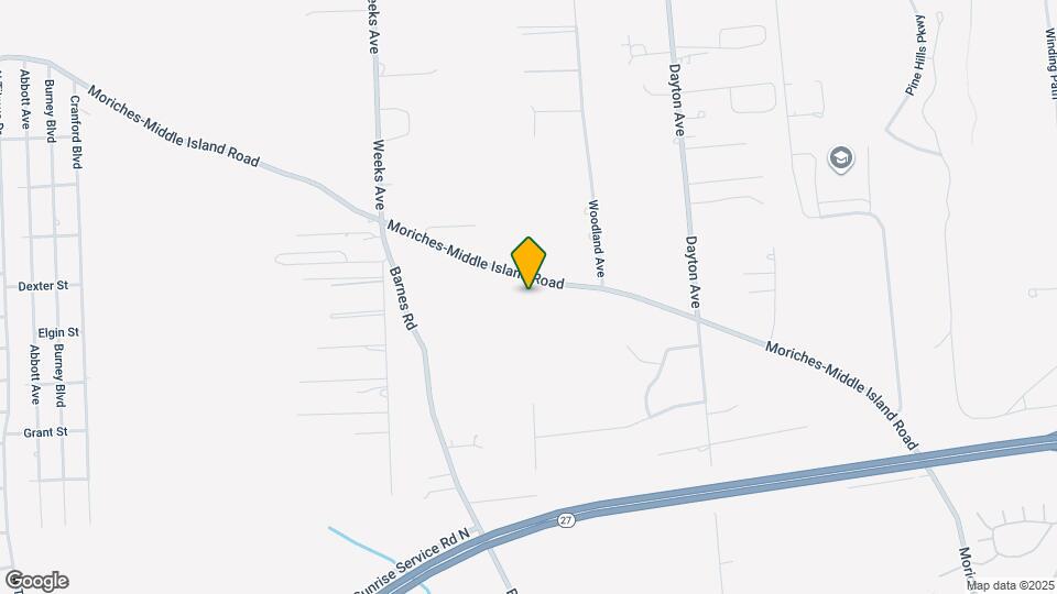 484 Moriches-Middle Island Road Map and Location Details