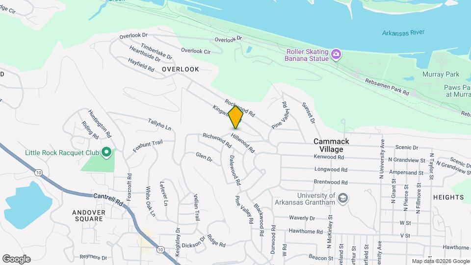 7024 Hillwood Rd Map and Location Details