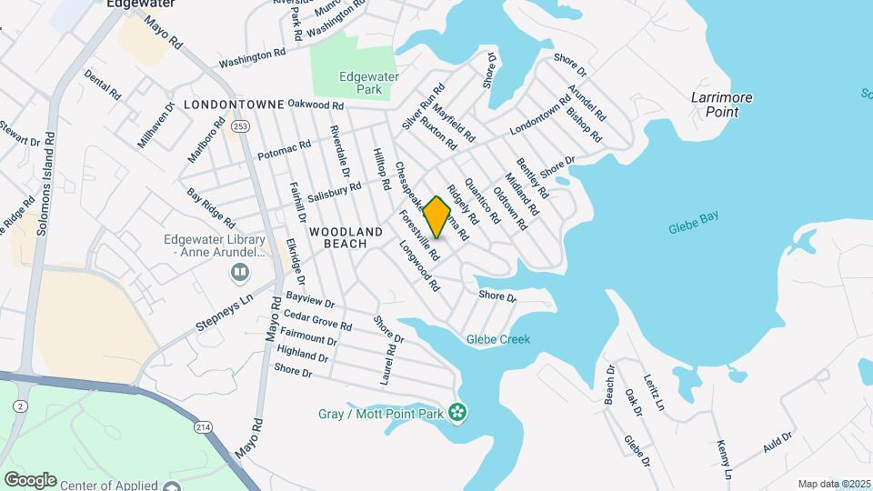 1727 Forestville Rd Map and Location Details