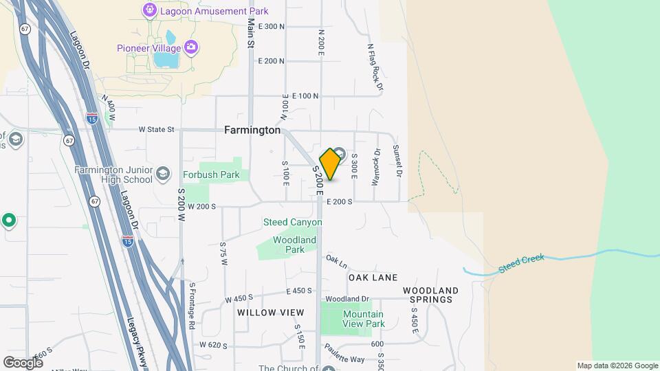 163 S 200 E Map and Location Details