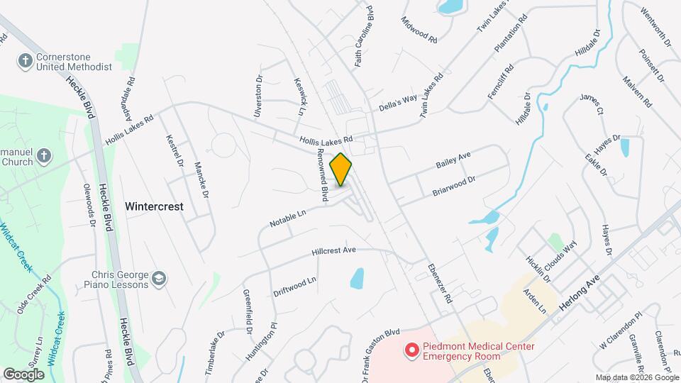 426 Osborn St Map and Location Details