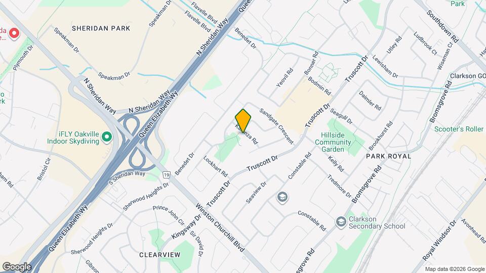 1496 Karenza Rd Map and Location Details