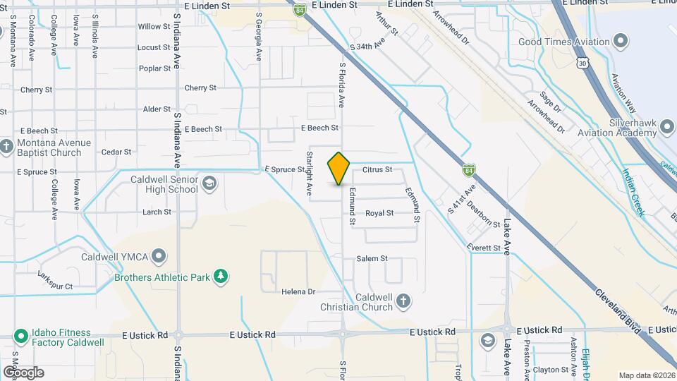 3406 S Florida Ave Map and Location Details