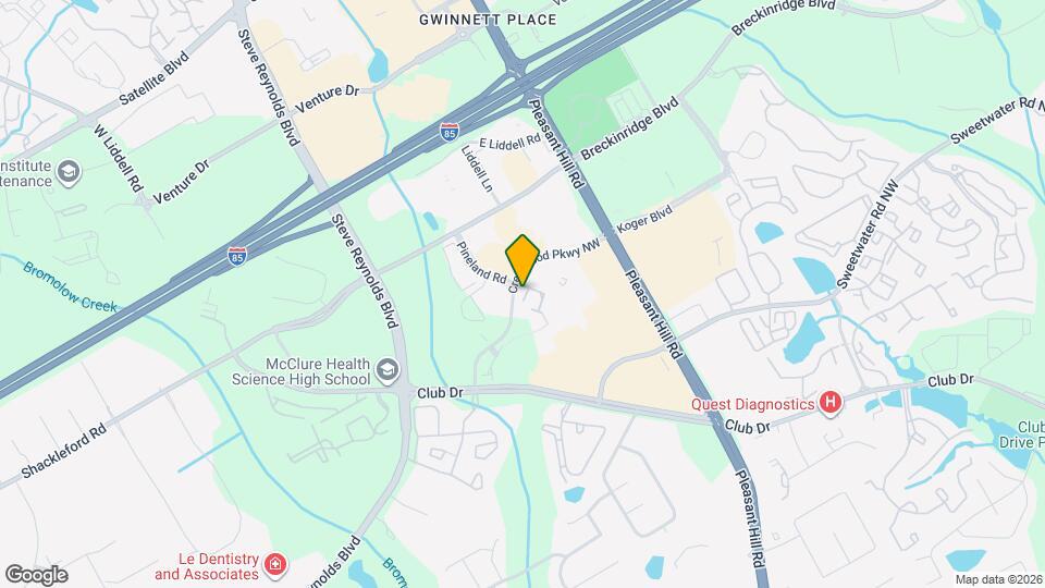 1682 Northgate Mill Dr Map and Location Details