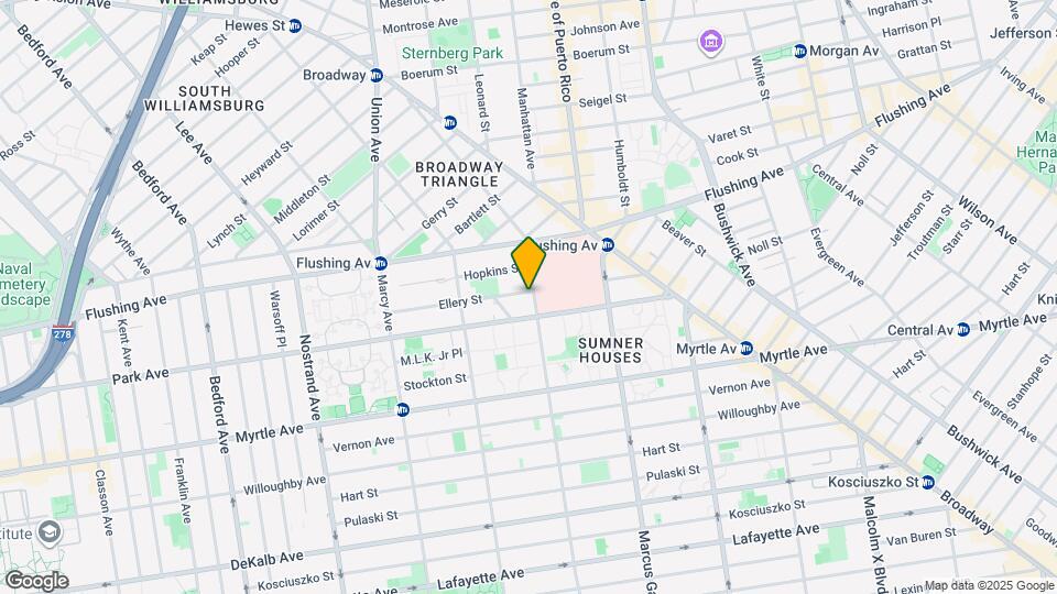 180 Throop Ave Map and Location Details