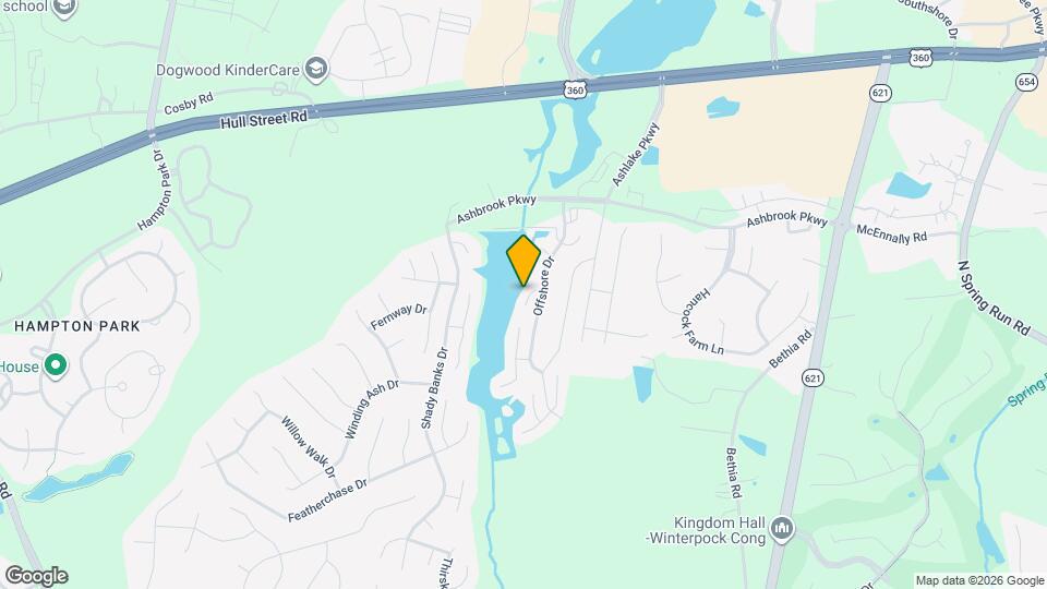 14708 Midship Woods Ct Map and Location Details