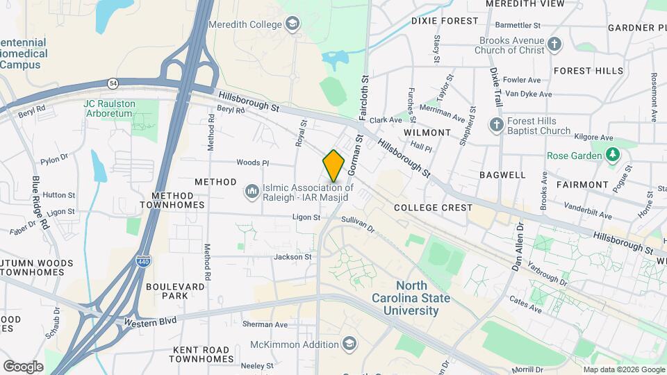 2811 Wilcox Pl Map and Location Details