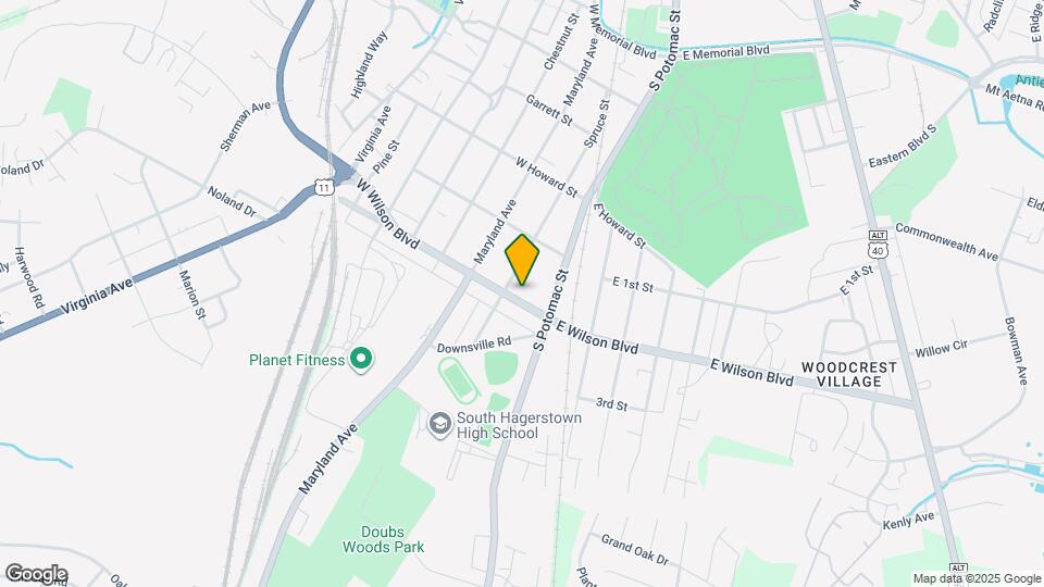 28 W Wilson Blvd Map and Location Details