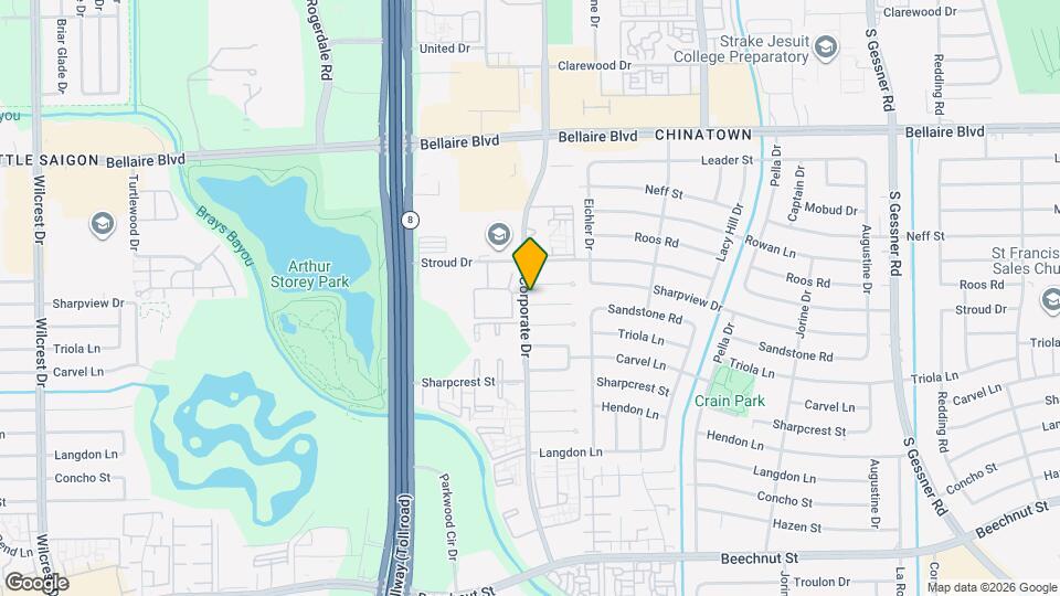 9622 Sandstone Rd Map and Location Details