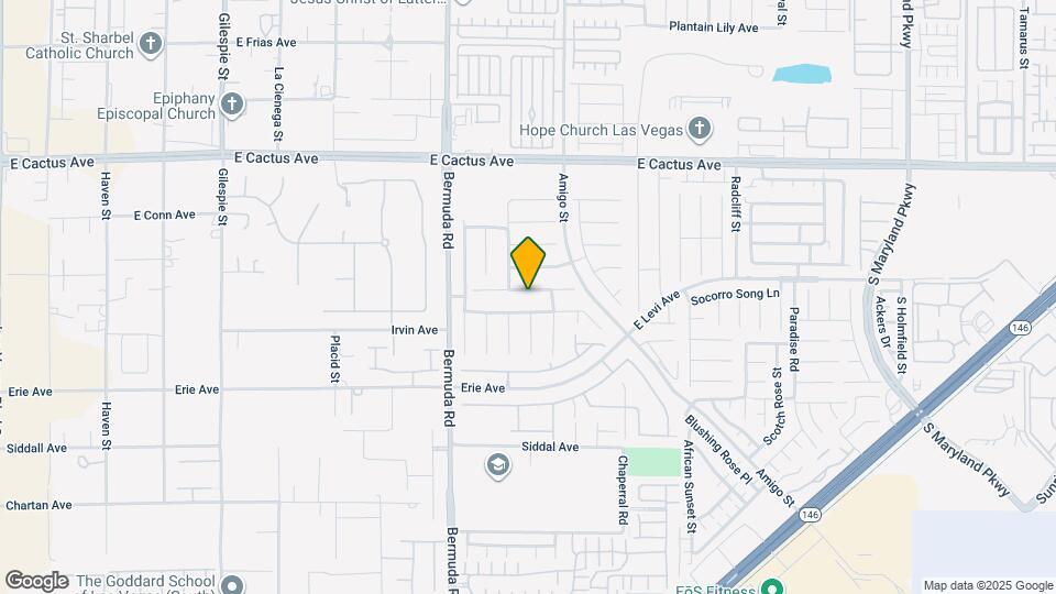 537 Fiddlehead Ave Map and Location Details