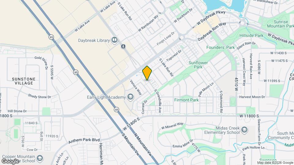 11598 S Grandville Ave Mapa y Detalles de la Ubicación
