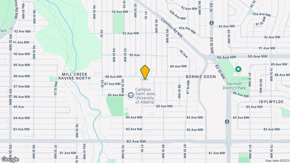 8703 91st St NW Map and Location Details