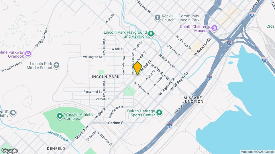 2820 W 3rd St Map and Location Details