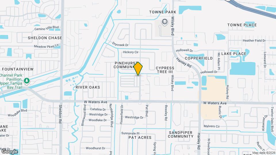 8524 Pinehurst Dr Map and Location Details