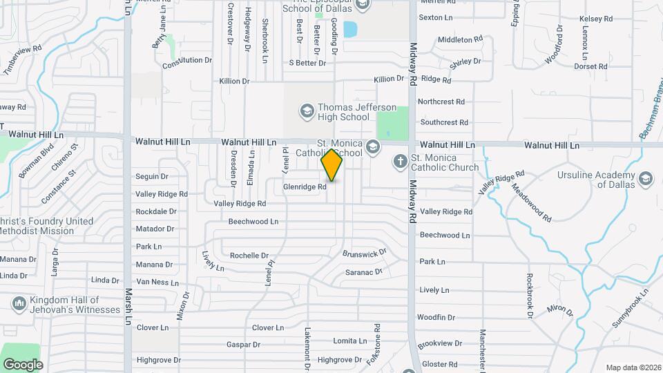 9850 Gooding Dr Map and Location Details