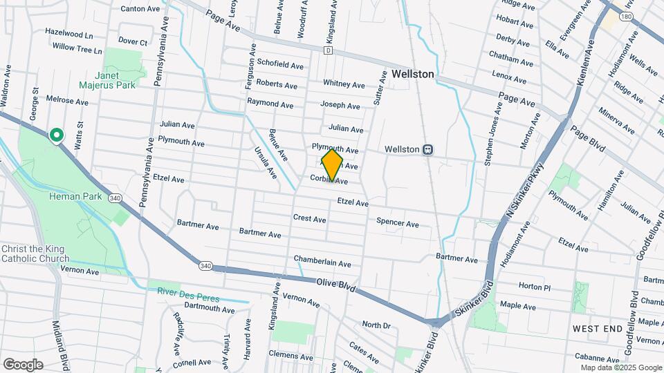 6532 Corbitt Ave Map and Location Details