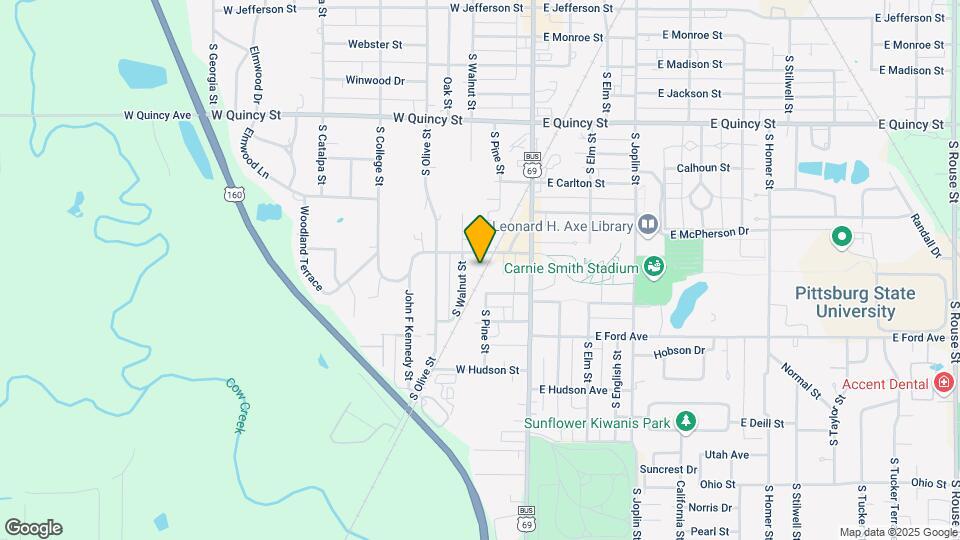 207 W Cleveland St Map and Location Details