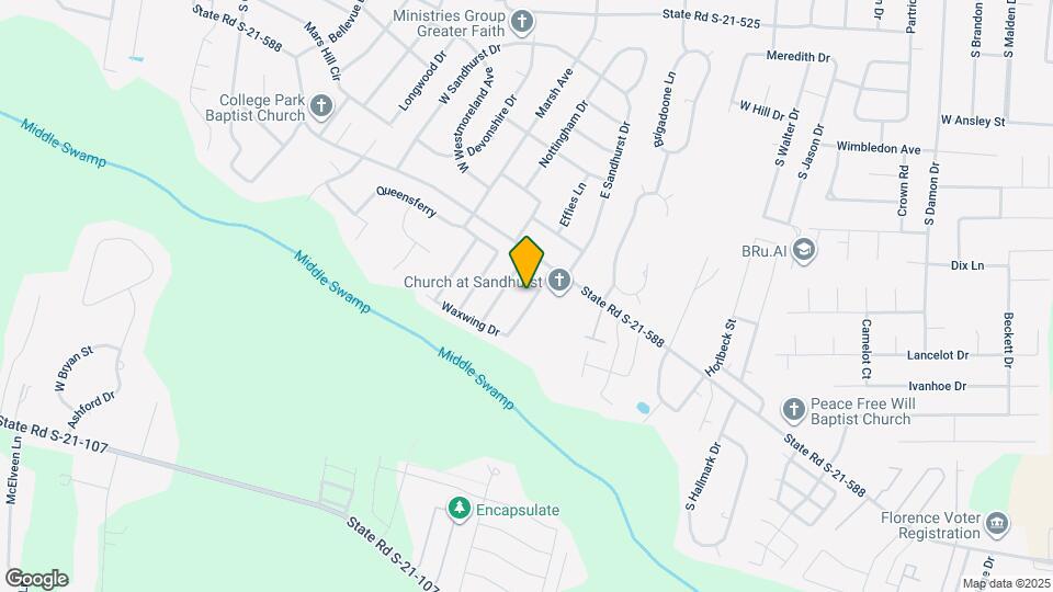 2117 Sanderling Dr Map and Location Details