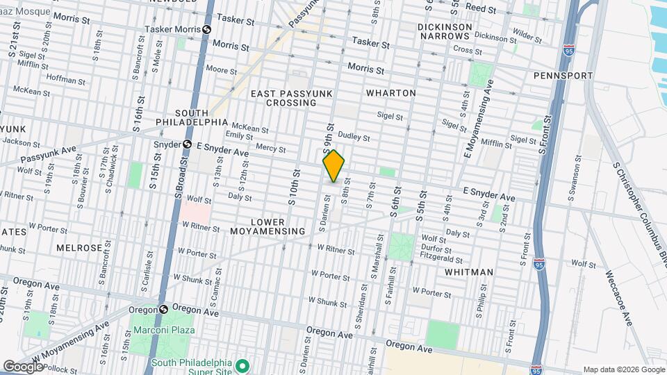 824 Winton St Map and Location Details