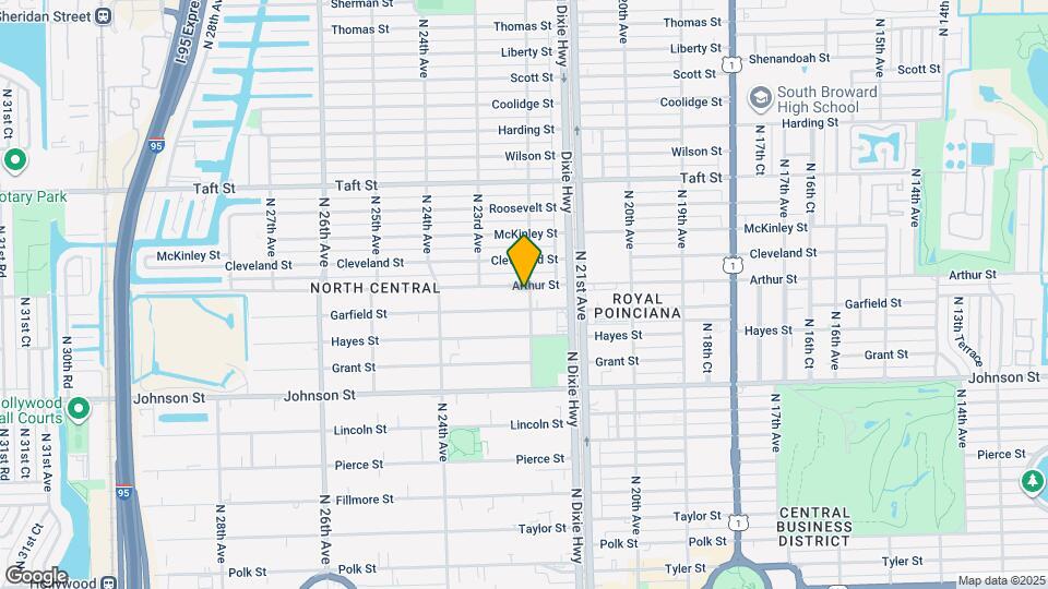 1212 N 22nd Ave Map and Location Details