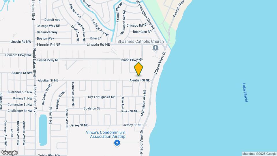 1460 Aleutian St NE Map and Location Details