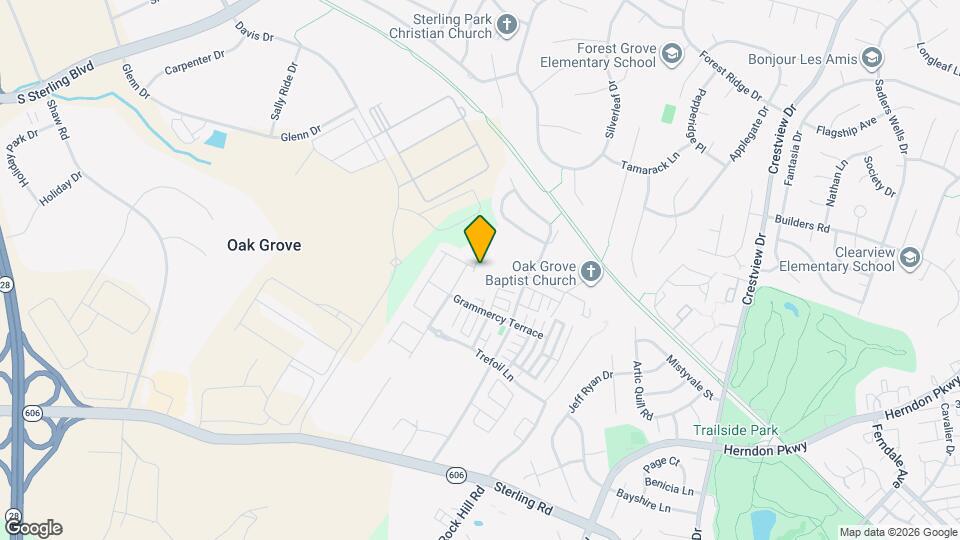 22854 Yellow Oak Terrace Map and Location Details